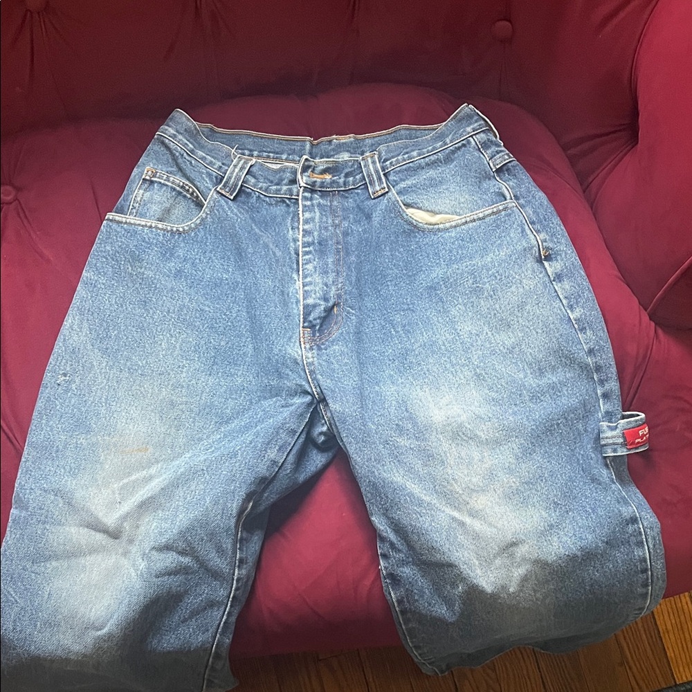 FUBU Classic Blue Jean Shorts